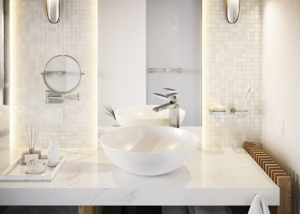 Стакан для зубной щетки и пасты Hansgrohe AddStoris 41749000