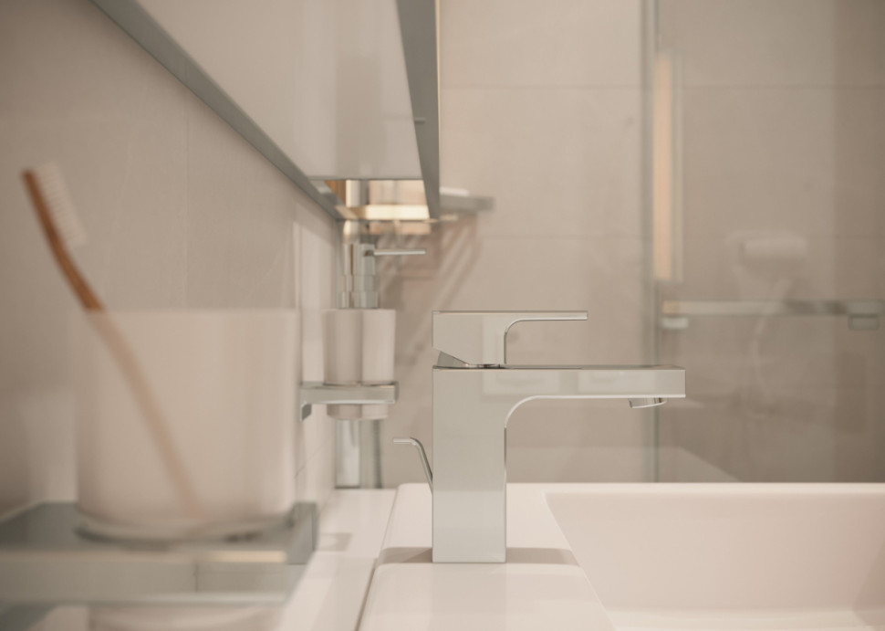 Стакан для зубной щетки и пасты Hansgrohe AddStoris 41749000