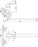 Смеситель Gross Aqua Base 7237258C-35L(F)