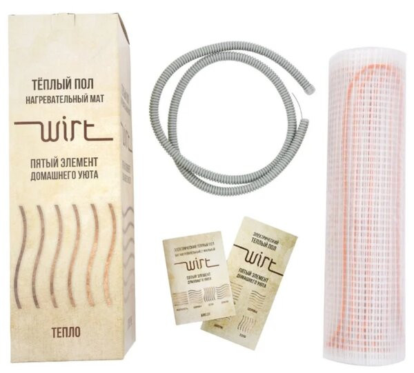 Теплый пол Wirt LTL-C 10 кв.м 1500 Вт