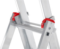 Лестница-стремянка Новая Высота алюминиевая трёхсекционная 3x9 (1230309)