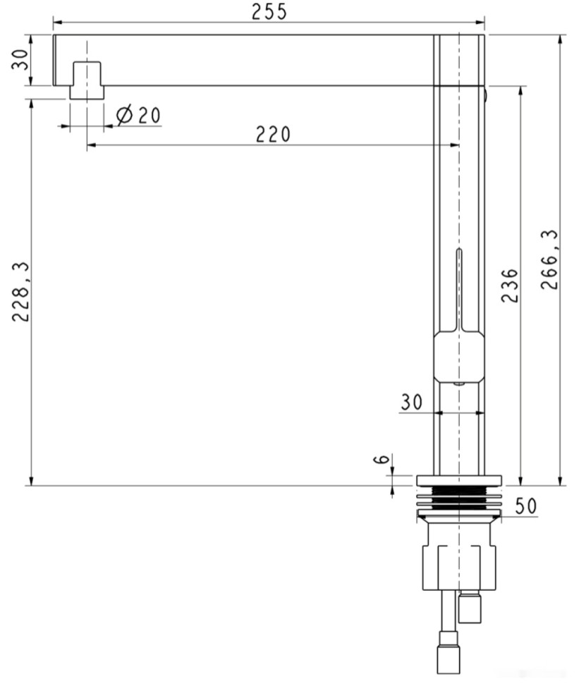 Смеситель AquaSanita Regito 2063 001 (хром)