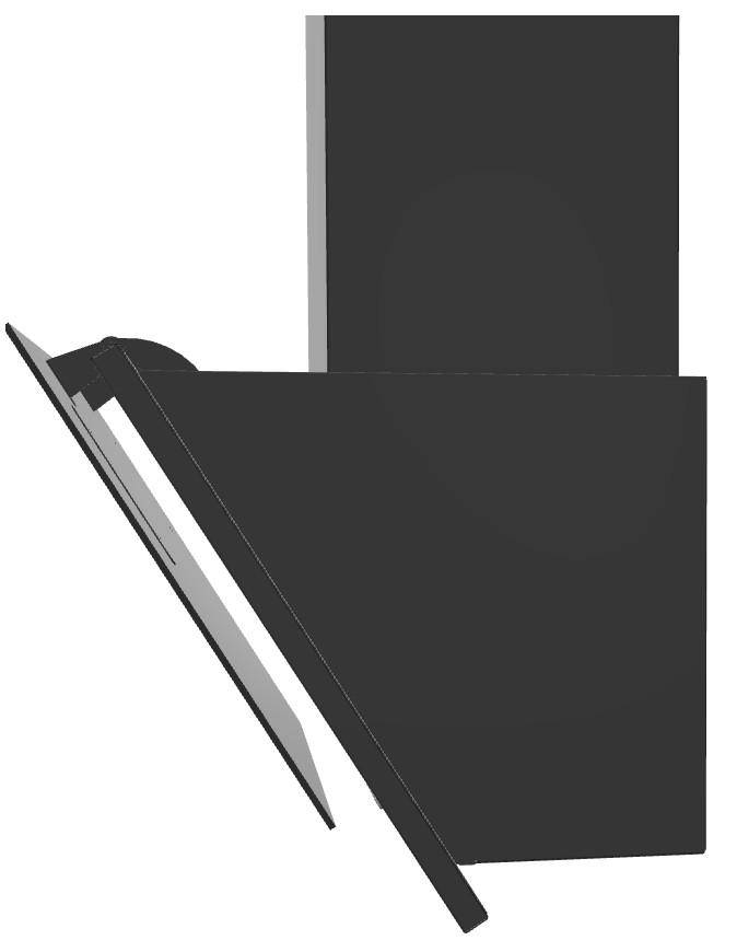 Вытяжка Elikor РУБИН 60П-1000-Е4Д 221386 (черный)