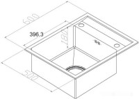 Кухонная мойка Zorg Steel Hammer SH R 6050 LUXE