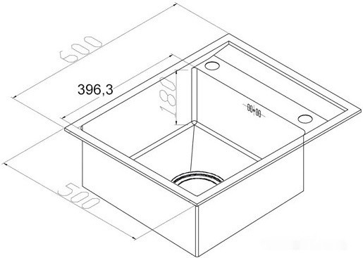 Кухонная мойка Zorg Steel Hammer SH R 6050 LUXE