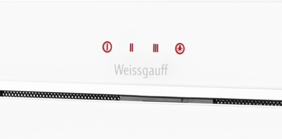Вытяжка Weissgauff Heavy 600 Touch White Glass