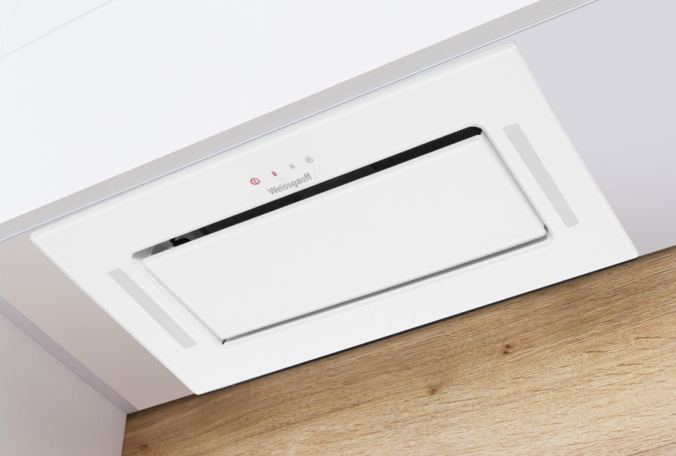 Вытяжка Weissgauff Heavy 600 Touch White Glass