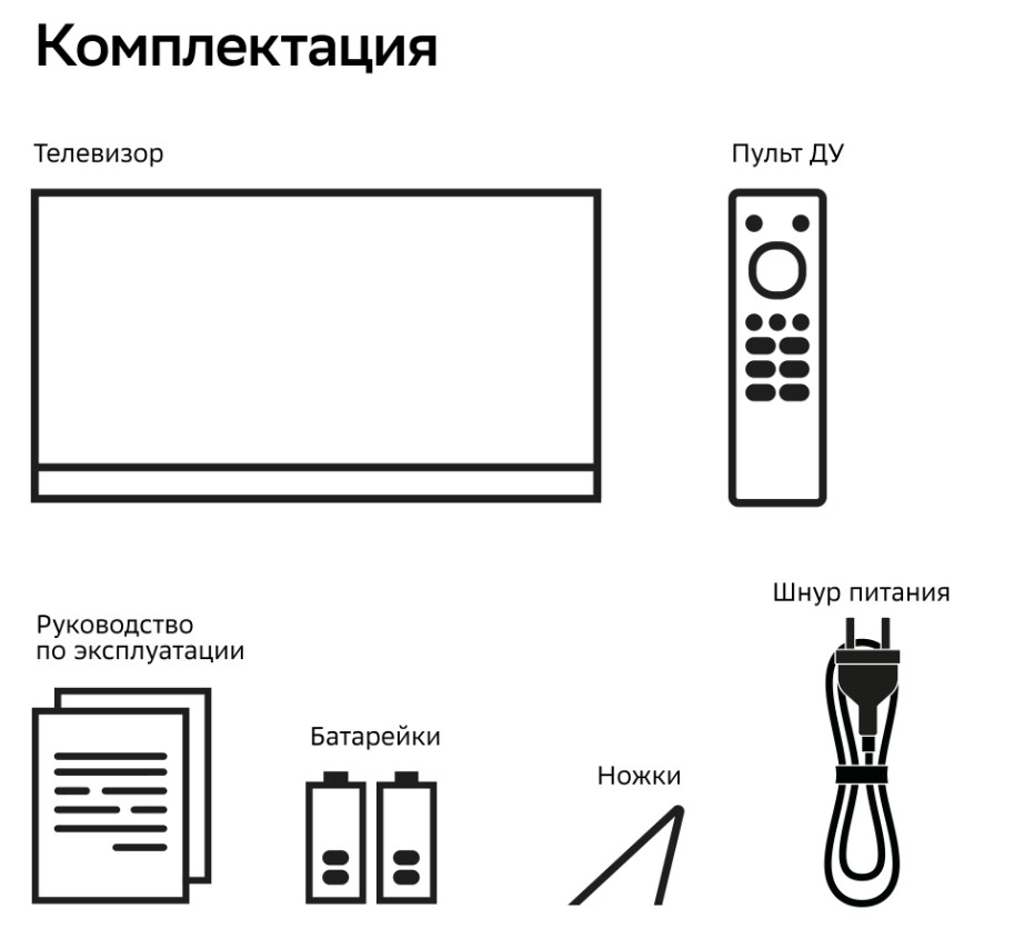 Телевизор Sber SDX 43F2139B