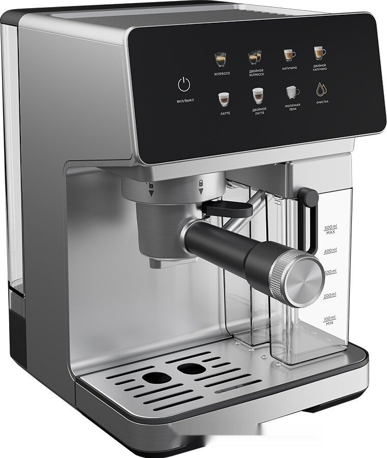 Рожковая кофеварка Weissgauff WCM-355 DBx Automatic Cappuccino ColorTouch