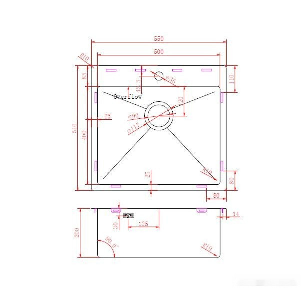 Кухонная мойка AquaSanita Steel AIR 100 N-T graphite