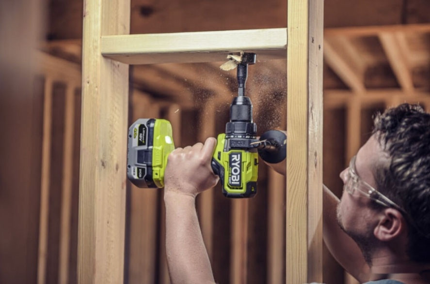 Ударная дрель-шуруповерт Ryobi RPD18X-2C52S 5133005527 (с 2-мя АКБ 2 Ач+5 Ач, сумка)