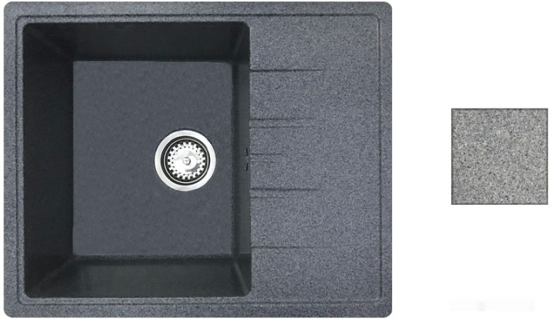 Кухонная мойка БелЭворс Mila (грей)