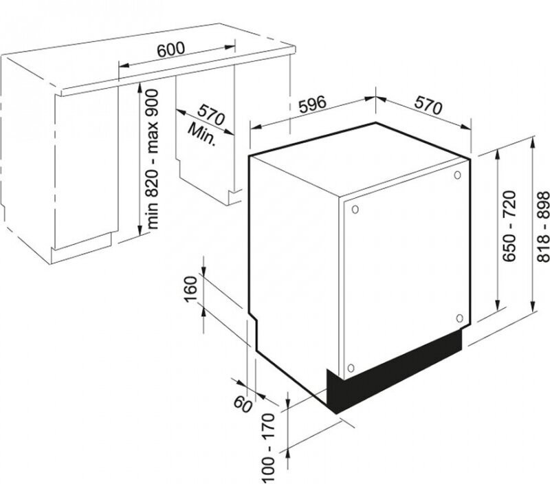 Посудомоечная машина Franke FDW 612 E6P A++