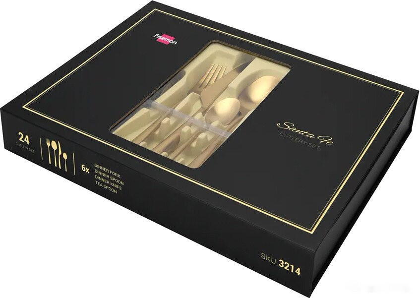 Набор столовых приборов Fissman Santa Fe 3214 (24 пр)