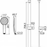 Душевая система IDDIS Slide SLI1FB0i16 (черный)
