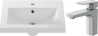 Умывальник Cersanit Como 50 S-UM-COM50/1-w + 63055