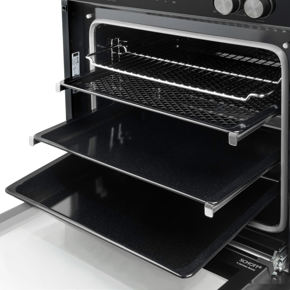 Духовой шкаф ZorG Technology BE12 (черный)