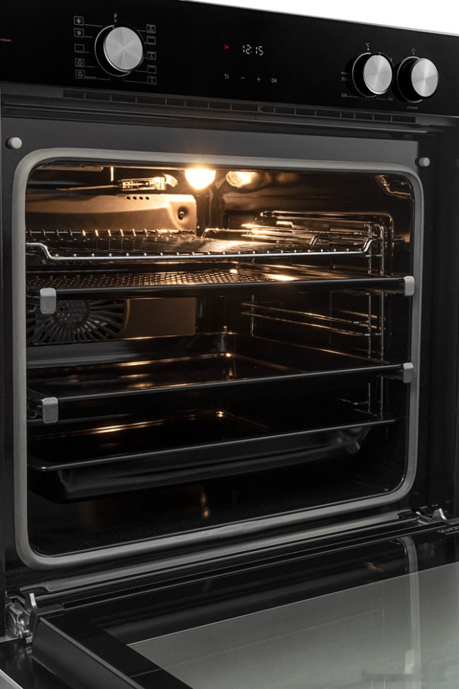 Духовой шкаф ZorG Technology BE12 (черный)