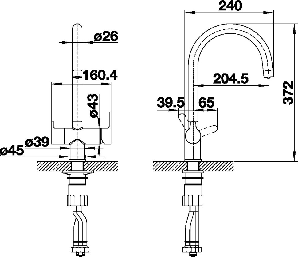 Смеситель Blanco Trima