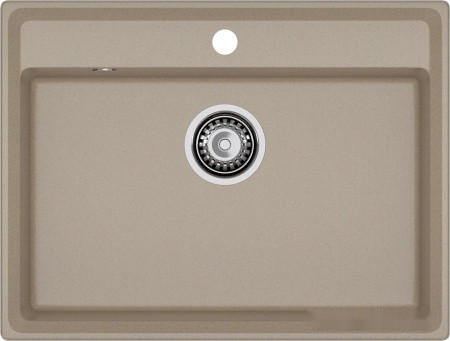 Кухонная мойка GranFest GF-LV-660 (песочный)