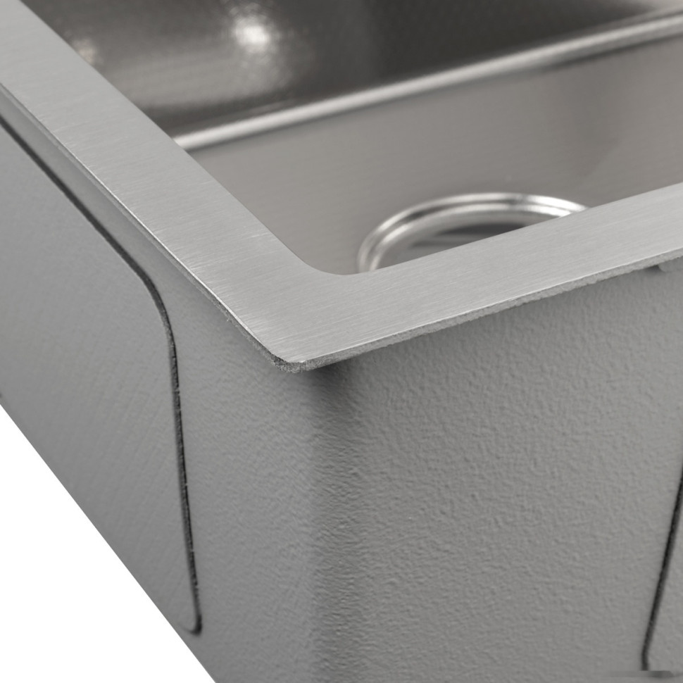 Кухонная мойка ARFEKA ECO AR 500*500 SATIN DECOR