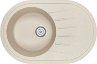 Кухонная мойка Granula 7601 (бежевый)