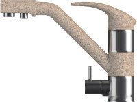 Смеситель Polygran Дуо (песочный 302)