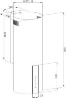 Вытяжка Korting KHC 35969 DN Cylinder