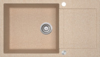 Кухонная мойка AquaSanita Tesa plus SQT 104 110 AW beige