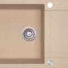 Кухонная мойка AquaSanita Tesa plus SQT 104 110 AW beige