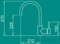 Смеситель Elleci Indo Chrome CR