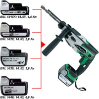Перфоратор Hitachi DH14DSL-T4