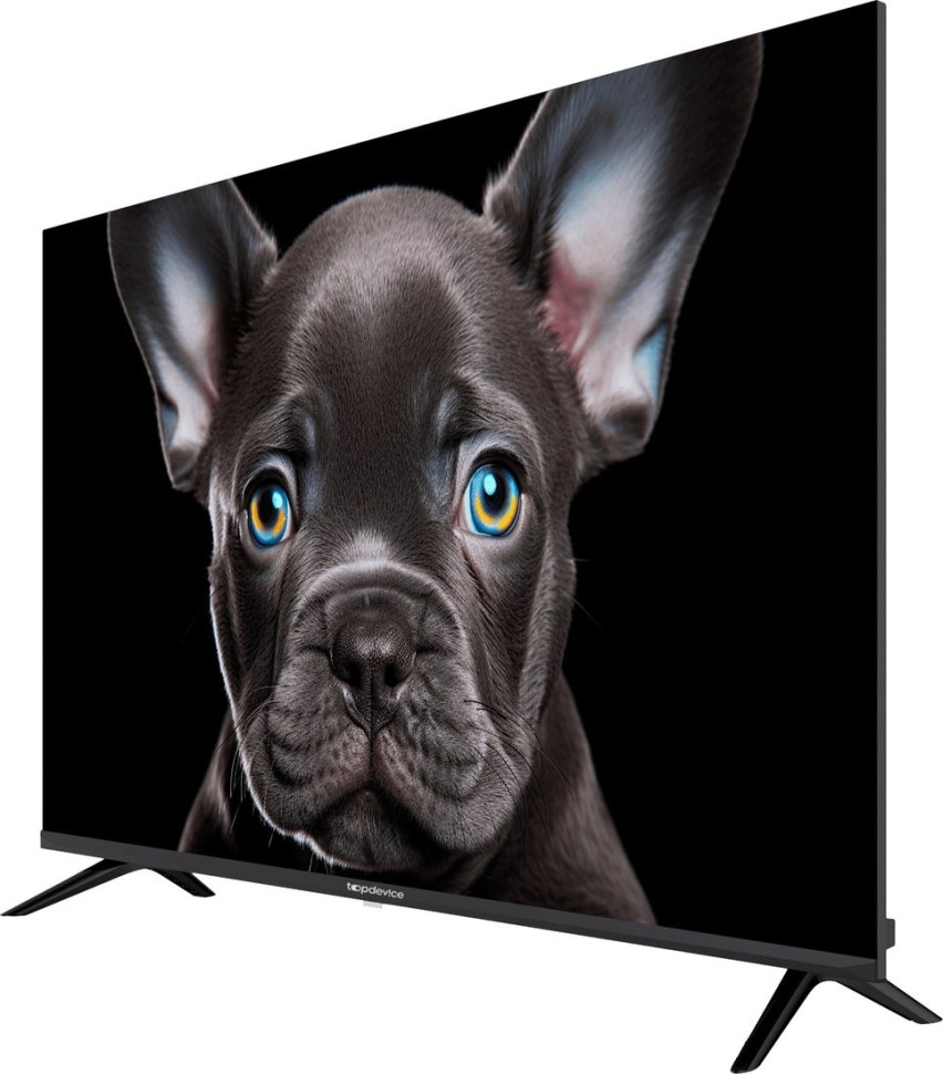 Телевизор TopDevice 43" 4K OS SALUTE TV (черный)