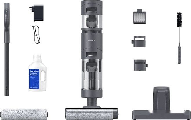 Вертикальный пылесос с влажной уборкой Dreame H12 (международная версия)