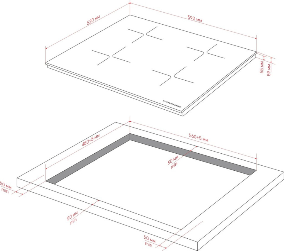 Варочная панель Kuppersberg ICI 609