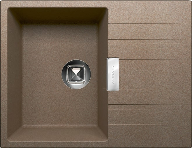 Кухонная мойка Tolero Loft TL-650 (Темно-бежевый)
