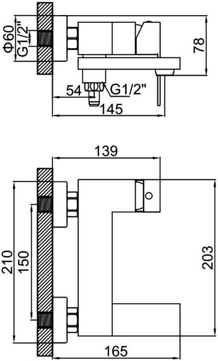 Смеситель Ledeme L73125