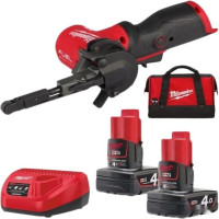 Угловая шлифмашина Milwaukee M12 Fuel FBFL10-402B (с 2-мя АКБ, сумка)