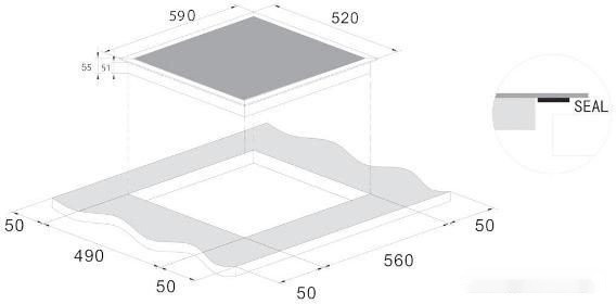 Варочная панель Zerowatt ZI6C42/E1