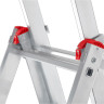 Лестница-стремянка Новая Высота алюминиевая трёхсекционная 3x12 (1230312)