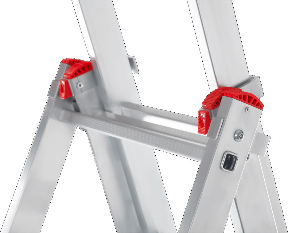 Лестница-стремянка Новая Высота алюминиевая трёхсекционная 3x12 (1230312)