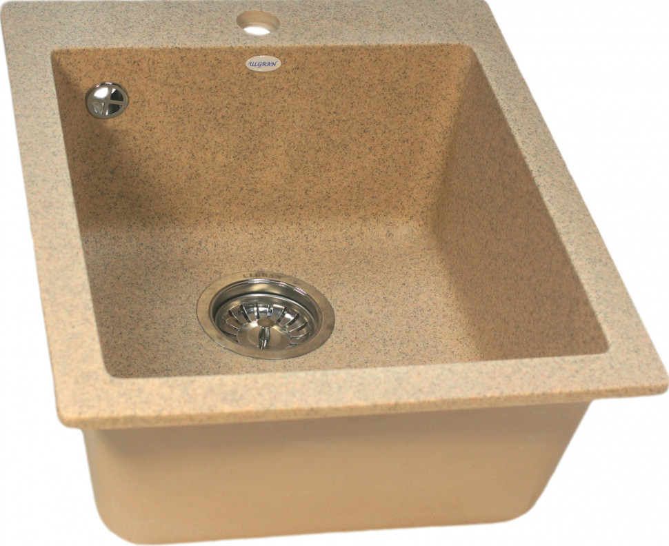 Кухонная мойка Ulgran U 404 302 (ПЕСОЧНЫЙ)