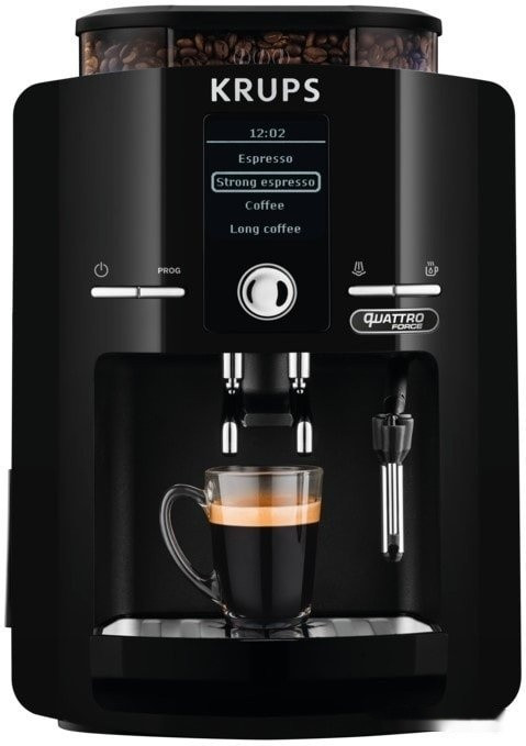 Кофемашина Krups Quattro Force EA82F010
