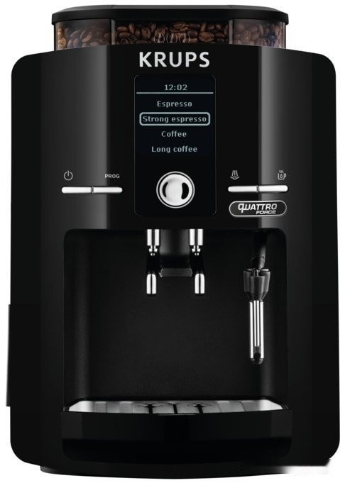 Кофемашина Krups Quattro Force EA82F010