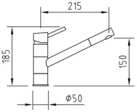 Смеситель Clever Caiman Urban 92603