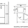 Холодильник Maunfeld MFF200NFSB10 Inverter