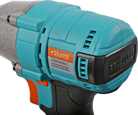 Гайковерт Sturm CD20350BLC (с 1-им АКБ, кейс)