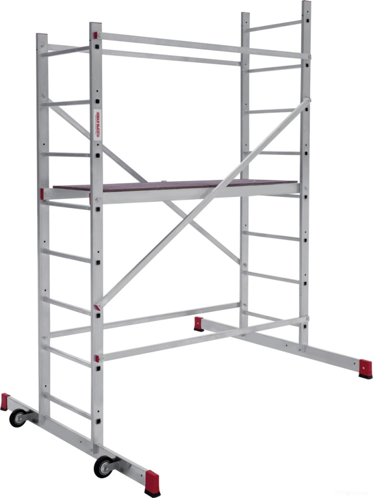 Лестница-помост Новая Высота NV 2410 (2x8 ступеней)