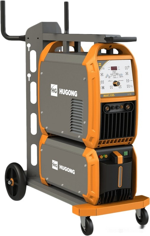 Сварочный инвертор Hugong Wave 315D III AC/DC (с БЖО и тележкой)
