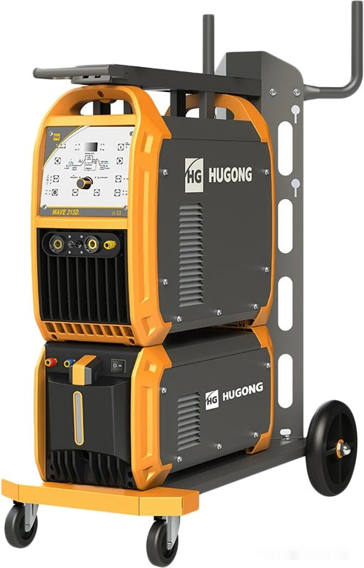 Сварочный инвертор Hugong Wave 315D III AC/DC (с БЖО и тележкой)